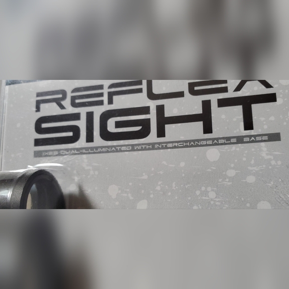 Aim Sports 1X25 Reflex Sight Dual-Illuminated RTD25 w/Interchangeable Base - New - Picture 5 of 5